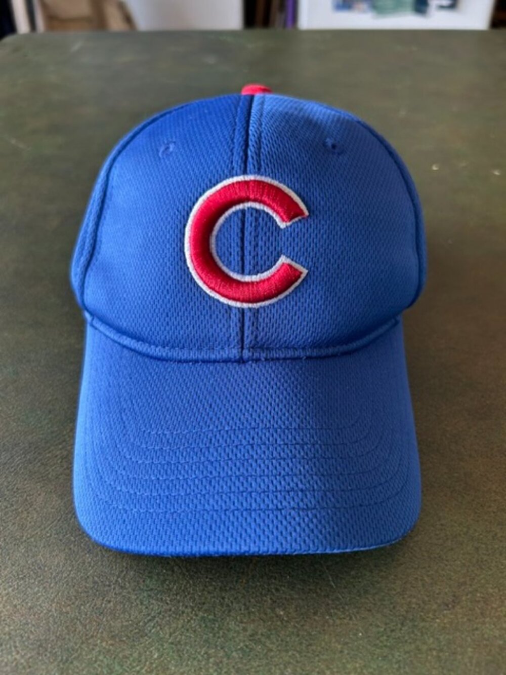 Chicago Cubs Baseball Cap - Youth Size with Velcro Adjustable Strap - $19